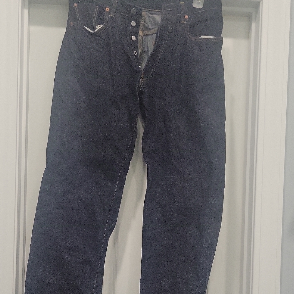 Dark Blue Denim Jeans 34x32